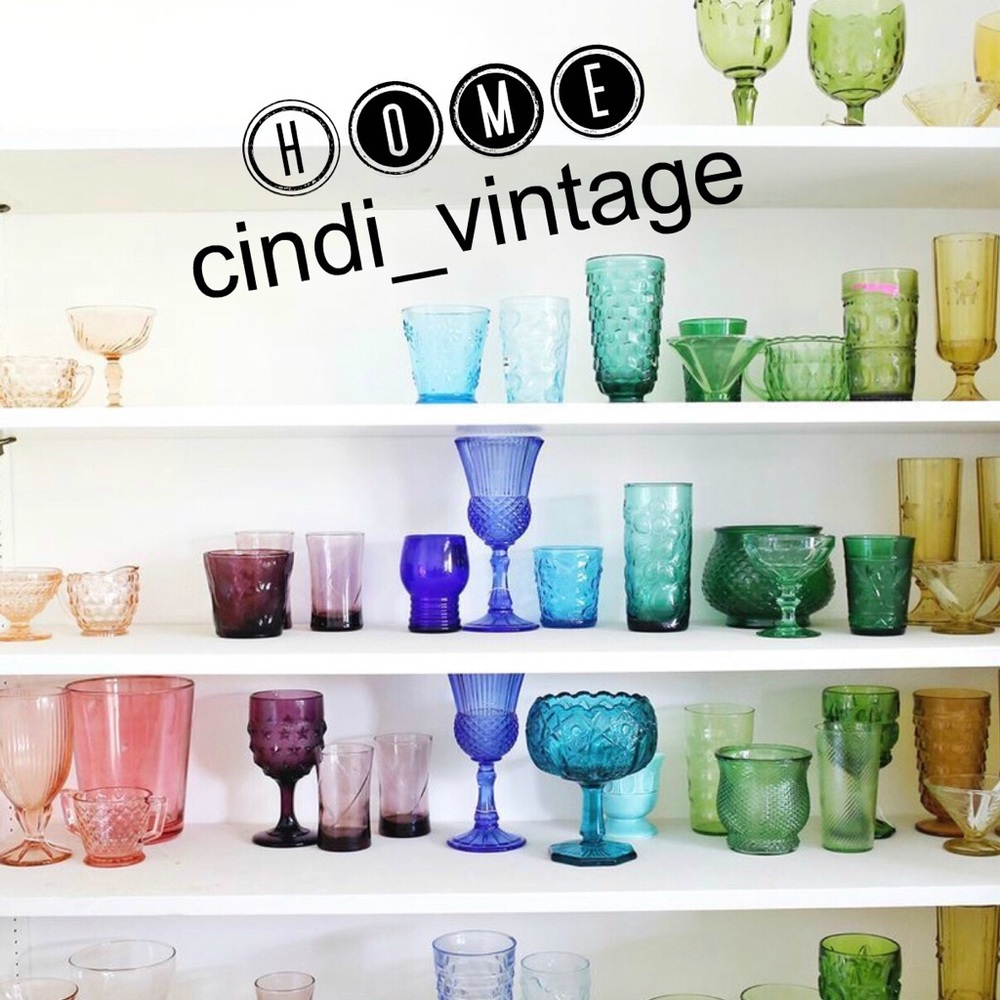 Vintage or gently used vases, etc. and home decor.